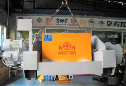 รอกสลิง nippon แบบรางคู่ - เอ็ม ดี เจริญผล - รอกไฟฟ้า