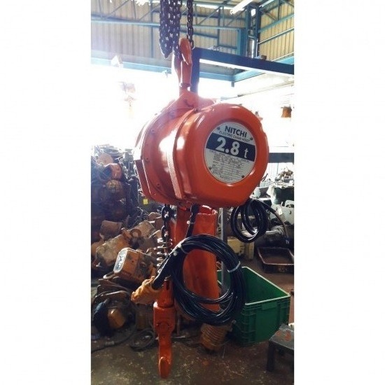 รอกโซ่ไฟฟ้า NITCHI  ติดตั้งเครนไฟฟ้า  ติดตั้งเครนโรงงาน  ซ่อมรอกไฟฟ้า  wire rope hoist  รอกไฟฟ้า  รอกสลิงไฟฟ้า  รอกเครน  เครนไฟฟ้า  เครนโรงงาน  รอกไฟฟ้ามือสอง 