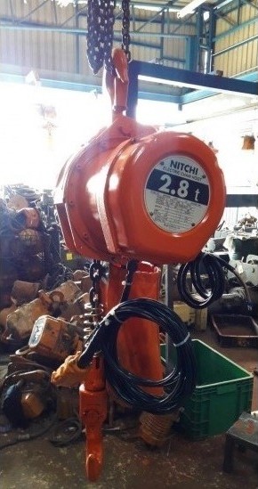 รอกโซ่ไฟฟ้า NITCHI ขนาด 2.8 ton
